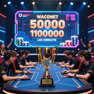 线上平台如何重塑扑克产业：从5亿用户到100万奖金的崛起之路