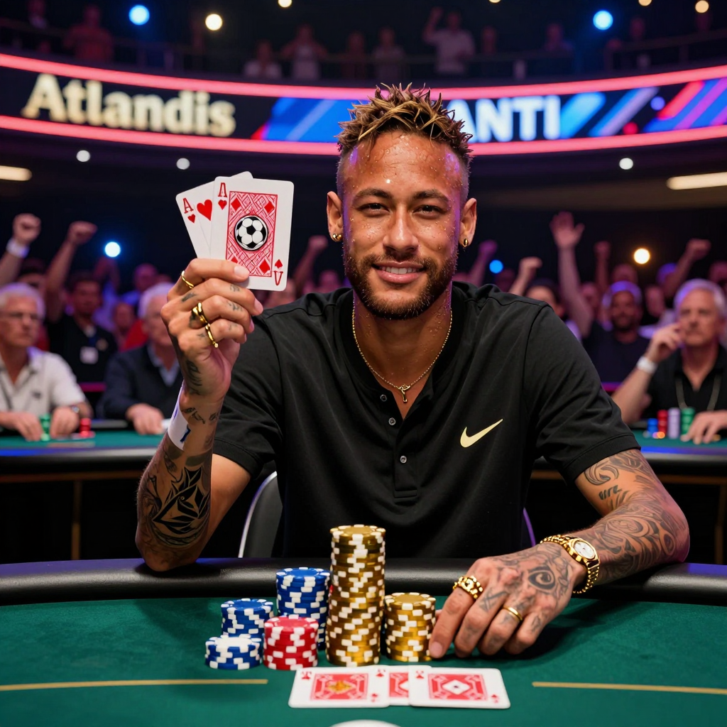 从绿茵场到牌桌：Neymar Jr.与扑克世界的跨界传奇